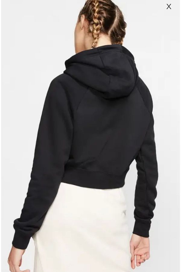Women's sportswear essential cropped hoodie best sale