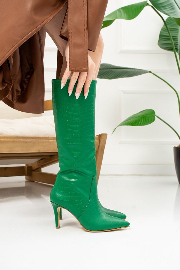Non slip knee high boots 2025