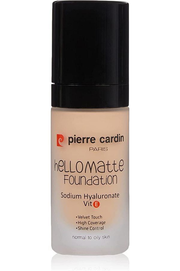 Pierre Cardin-Hello Matte High Coverage Matte Foundation (medium Beige) 1