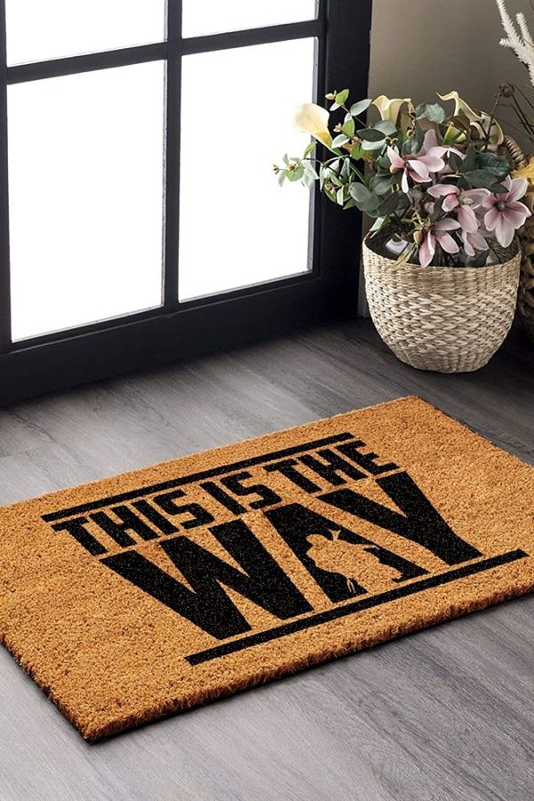 Decovetro-Star Wars Mandalorian Patterned Floor Mat - "This Is The Way" 1