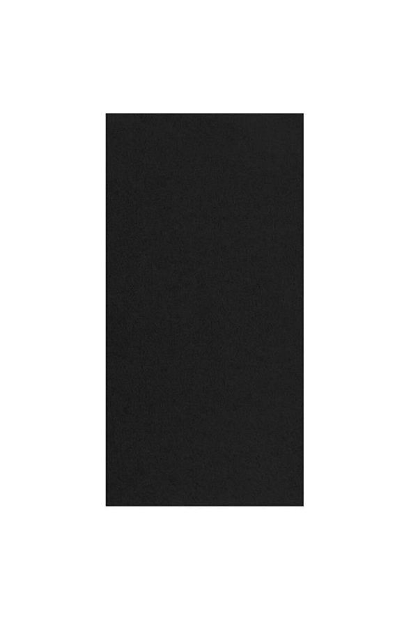 Omnipazar-فقط 33x33 سم 1/8 منديل تقديم بطبقات النادل 100 قطعة أسود 1
