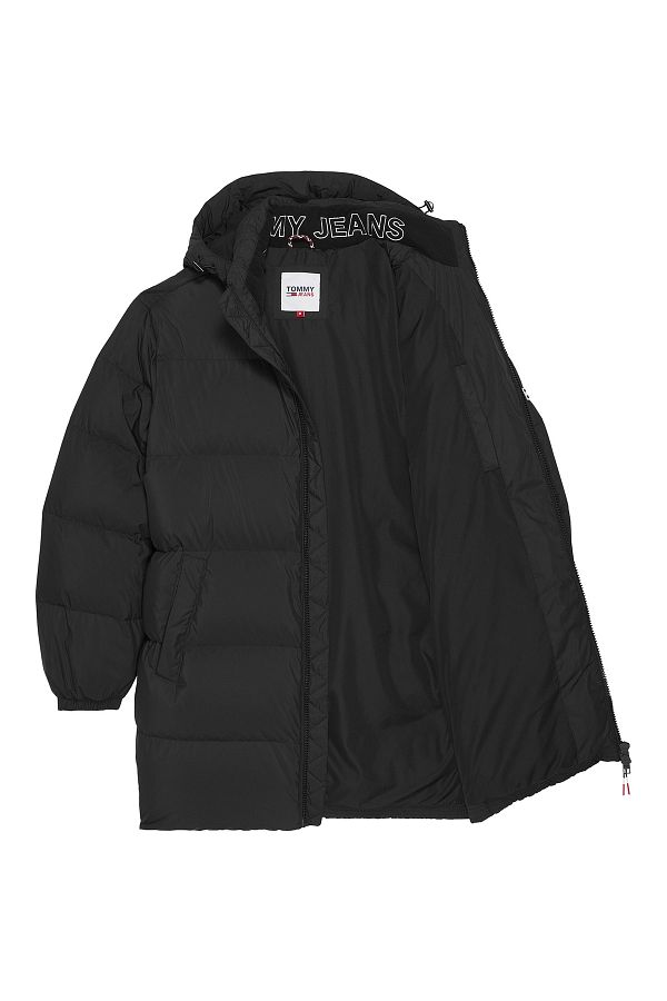 Tommy Jeans Black Men s Coat Dm0dm15117 bds tjm Essential Down P Trendyol