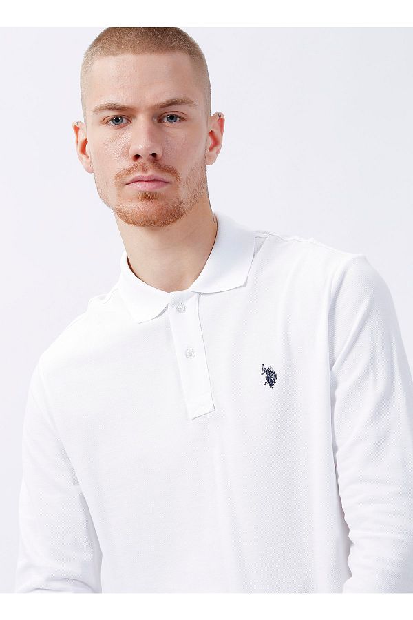 U.S. Polo Assn. Sweatshirt 3xl White Trendyol