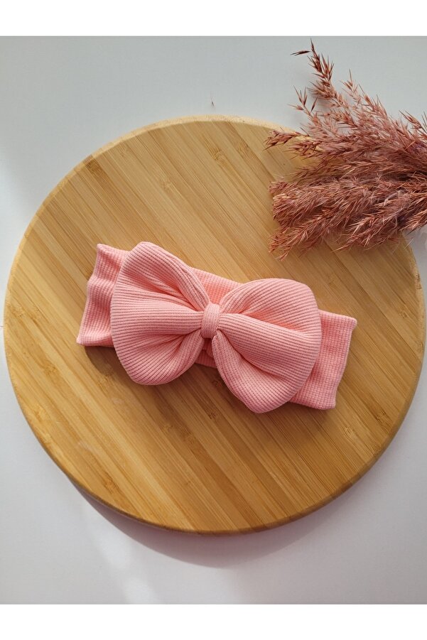 SeherBebeButik Kız Çocuk & Bebek Kaşkorse Fiyonklu Bandana