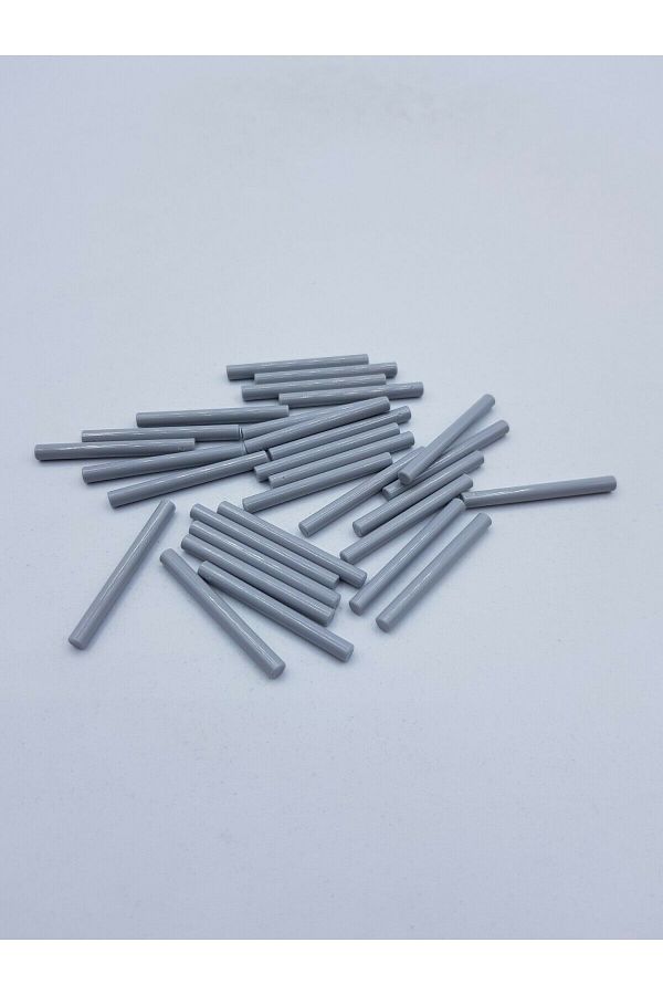 LEGO-Original Custom Accessory Minifigure Minifigure Bar 4l Middle Bar Light Gray 4 Pieces to Send 1