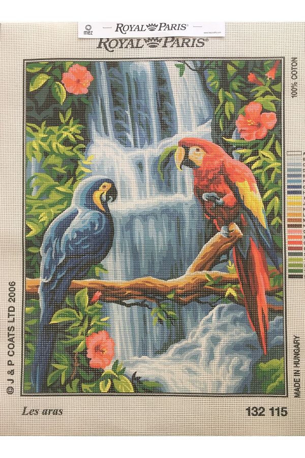 Royal paris 47.5 37 Cm Printed Unprocessed Tapestry Panel Etamine Trendyol