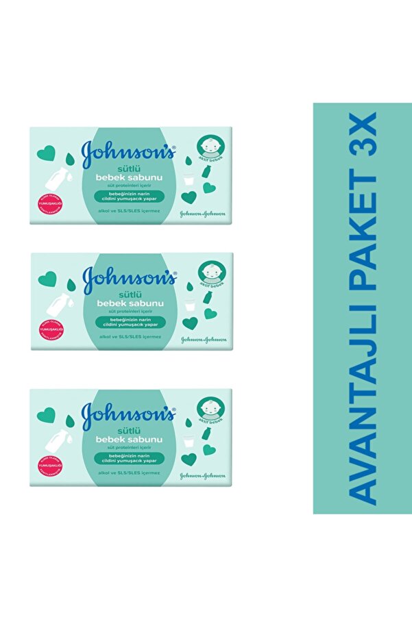 Johnson's Baby Sütlü Bebek Sabunu 100 gr