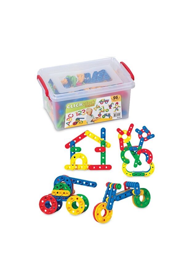 Genel Markalar Click Clack Puzzle Küçük Box 96 Parça 03144