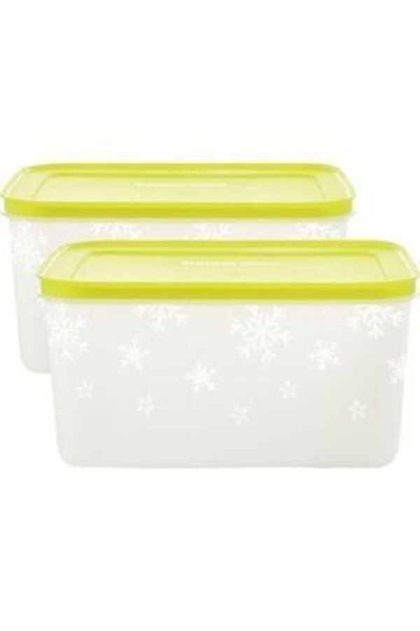 Tupperware-Alaska 2.5 Lt Refrigerator and Freezer Storage Container Set of 2 1