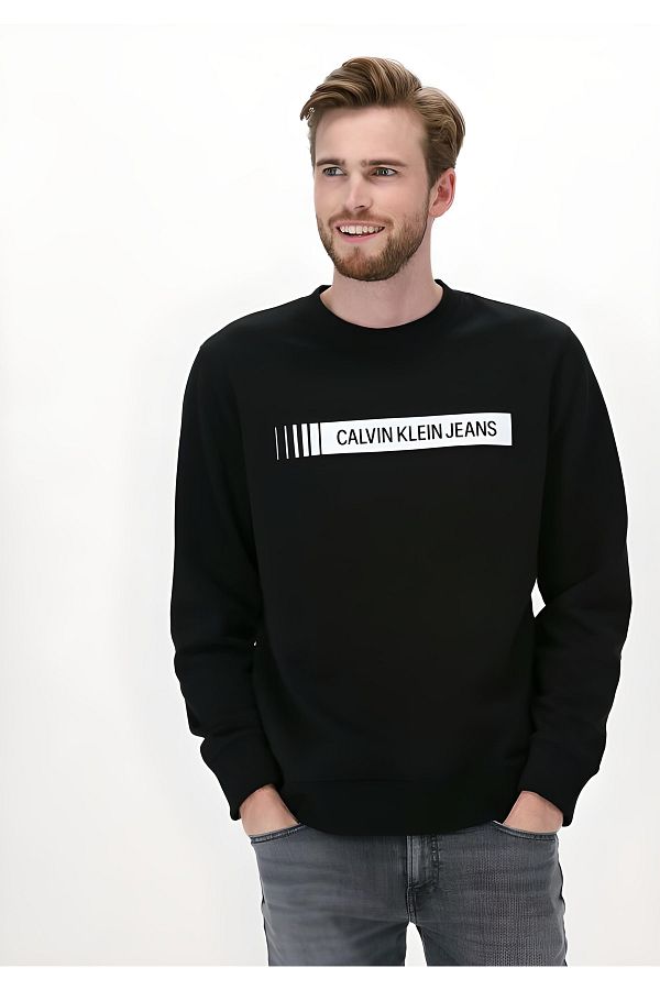 Calvin Klein Jeans Institutional Logo Sweatshirt Trendyol