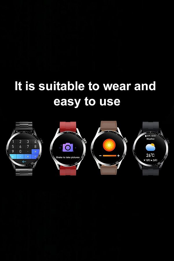 FERRO Smart Watch New Generation iOS and Android Compatible Smart Watch with Gps Nfc Talk Feature Trendyol