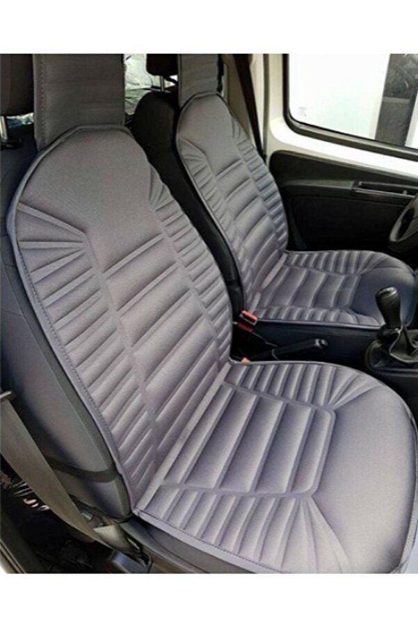 Cartex Renault Clio 5 Füme-gri Koltuk Kılıf Koruyucu Minderi Ön 2li Minder Ortopedik Lüks