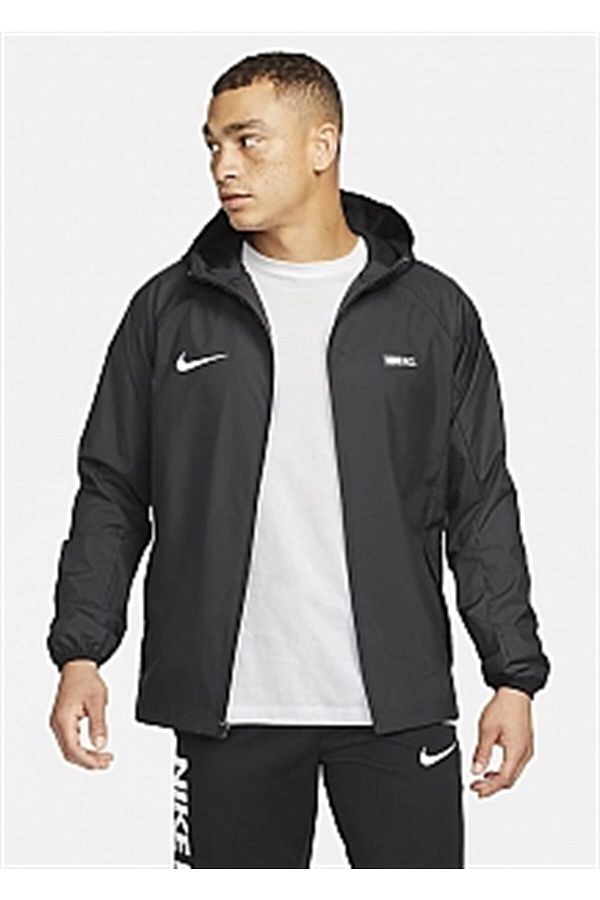 Nike white black grey clearance windbreaker