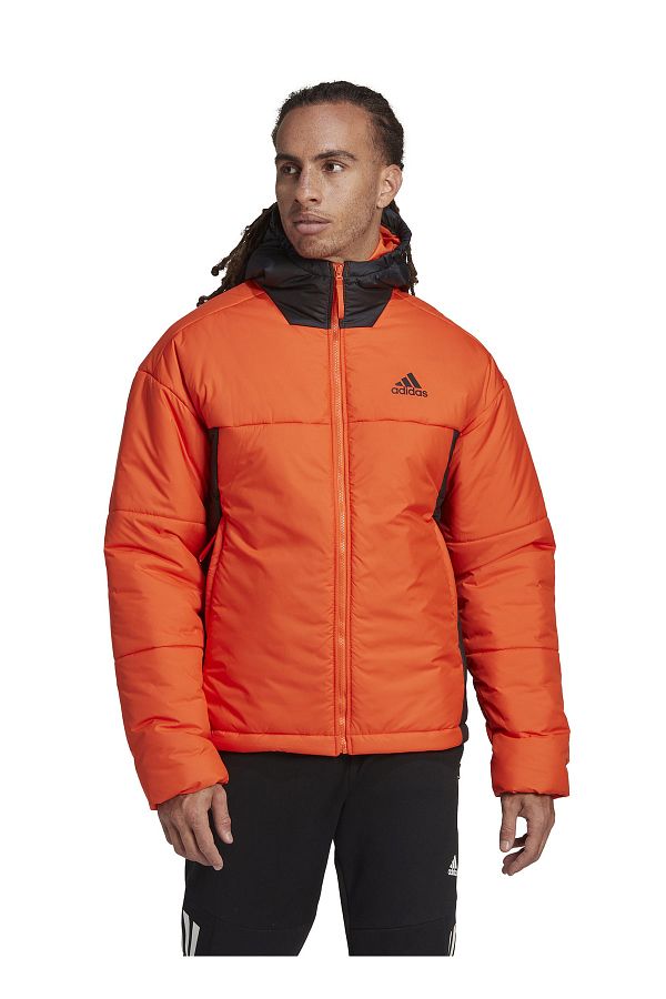 Adidas black shop orange jacket