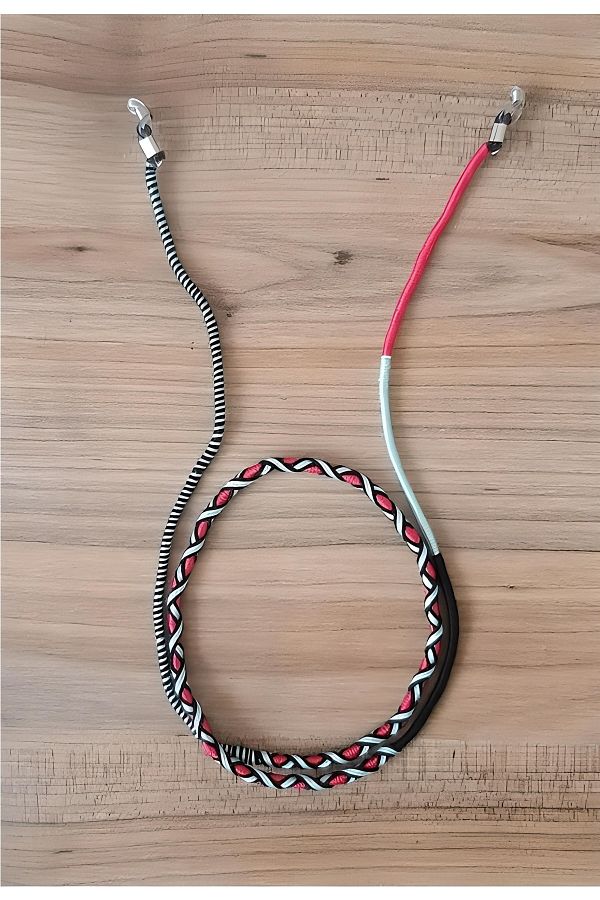 rangmobil-Glasses Rope Knitted Rasta Knitted Handmade 1