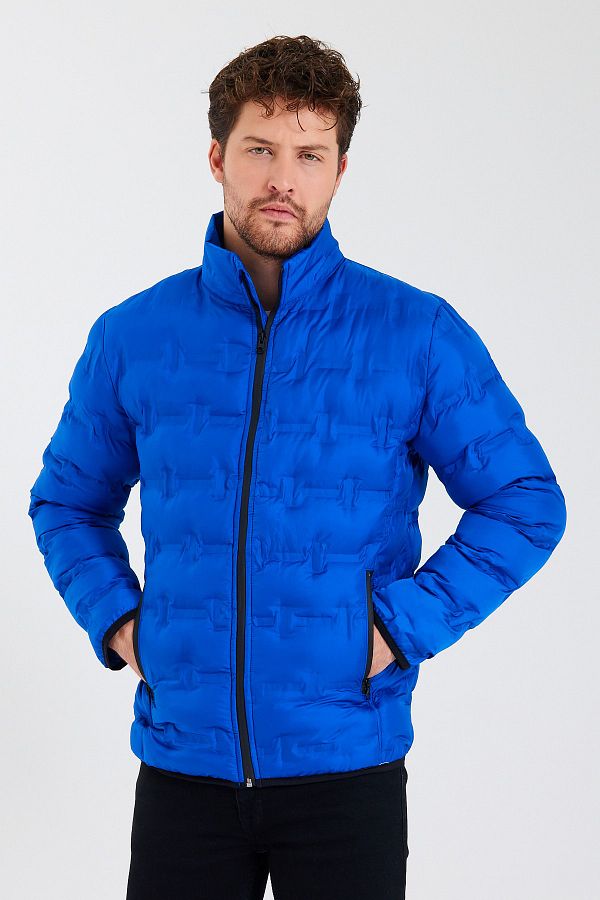 GENIUS STORE Store Men s Sports Coat Quilted Sports Coat with Pockets Outdoor Sports Jacket Trendyol