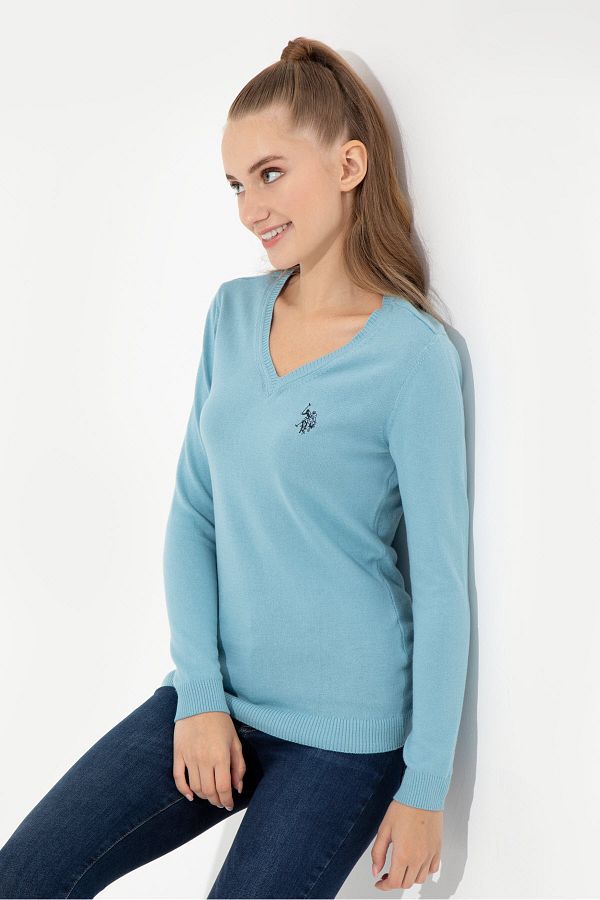U.S. Polo Assn. Blue Women s Sweater