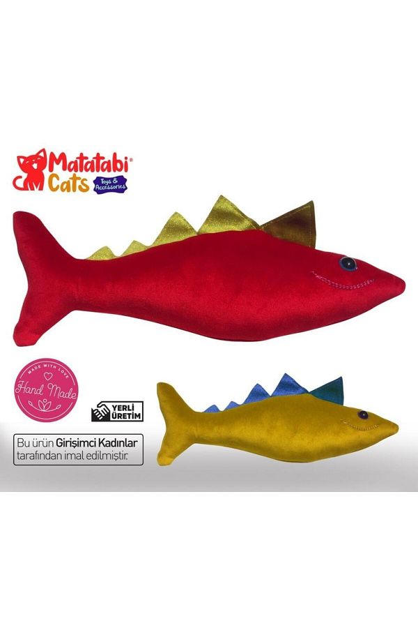 Fish shaped cat toys outlet