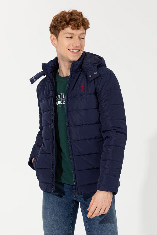 U.S. Polo Assn. Navy Blue Men s Coat Tucker22k Trendyol