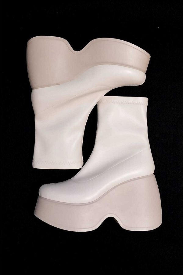 MaisonStanbul-Gigi Platform Bootie 1