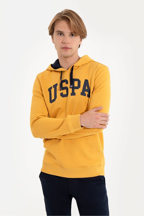 U.S. Polo Assn. Yellow Men s Sweatshirt Trendyol