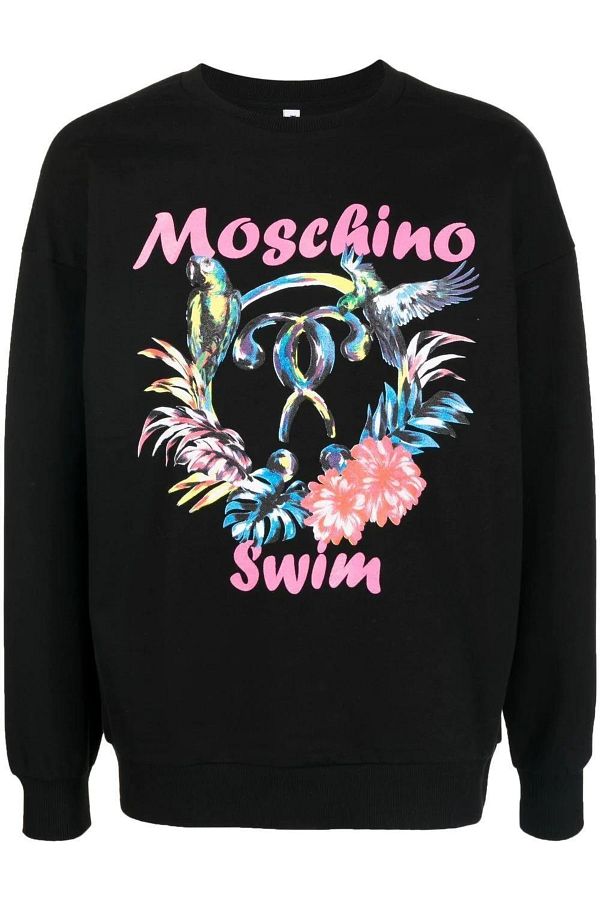 Moschino Swim Men s Sweatshirt A17032321 Trendyol