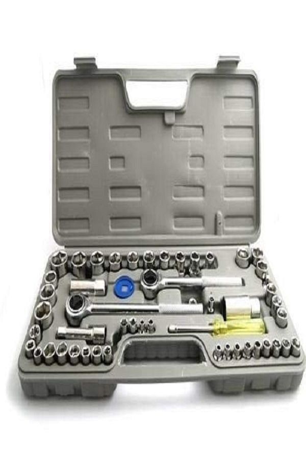 YÜKSELİNSAATYAPIMARKET-Zhongxın Tools 52 Pieces 1/2'' & 3/8 Socket Set 1