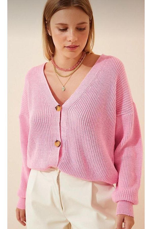 Hot pink girls cardigan top
