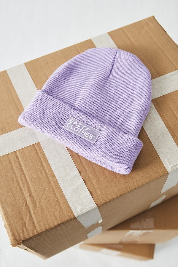 Eazy Co-Beretă Eazy Basic unisex liliac 1