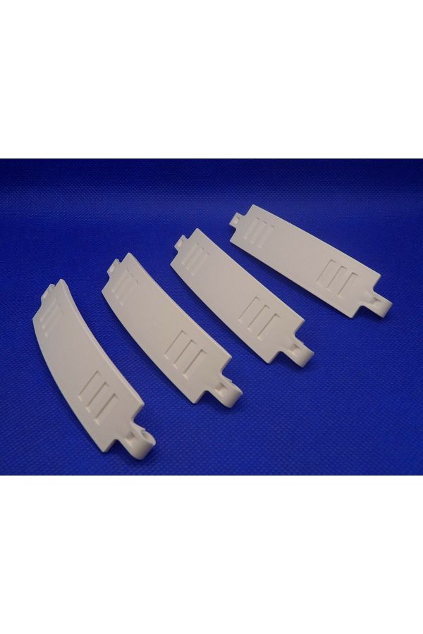 LEGO-Original Accessory Moc Custom Technic 3 X 13 Curved Panel Fender White 2 Pieces to Send 1