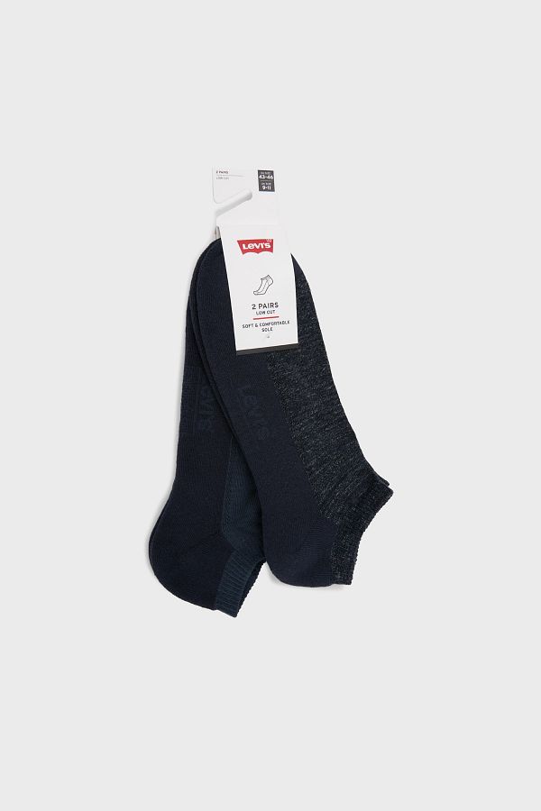 Levi's-Cotton Stretch 2 Pack Socks Men's Socks 37157 1