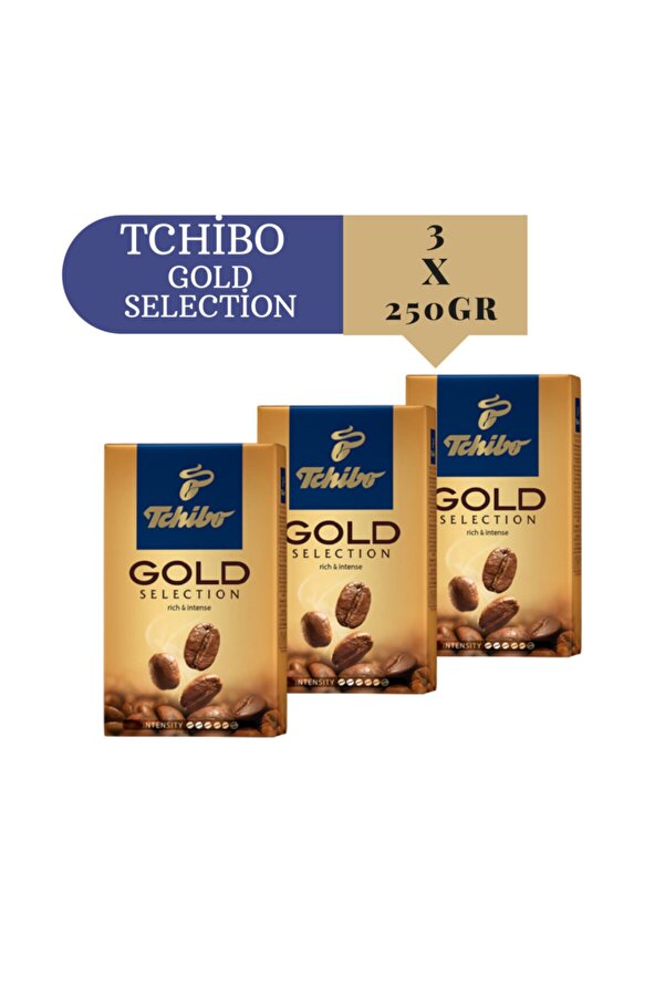 Tchibo Gold Selection Ground Filter Coffee Avant-Garde Package 3 X 250g ...