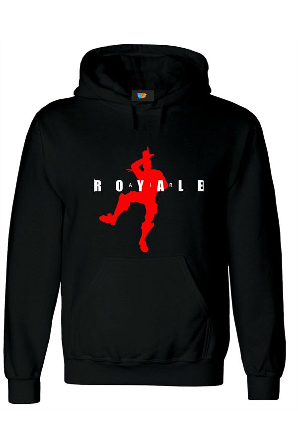 GALASHOP Fortnite Dancing Men Printed Hooded Hoodie Trendyol