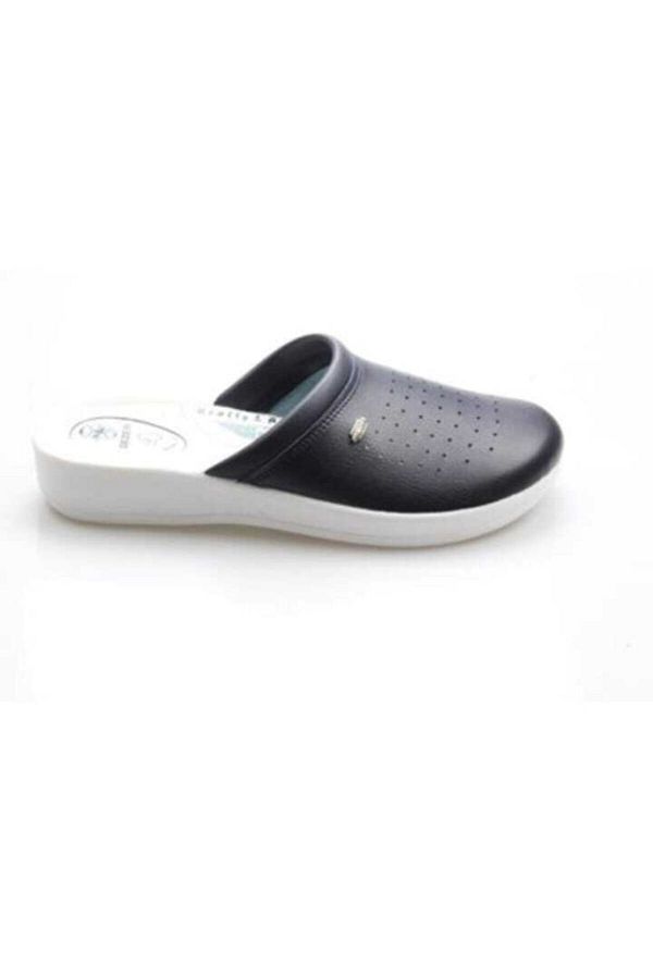 Gezer Mules Dark blue Block Trendyol