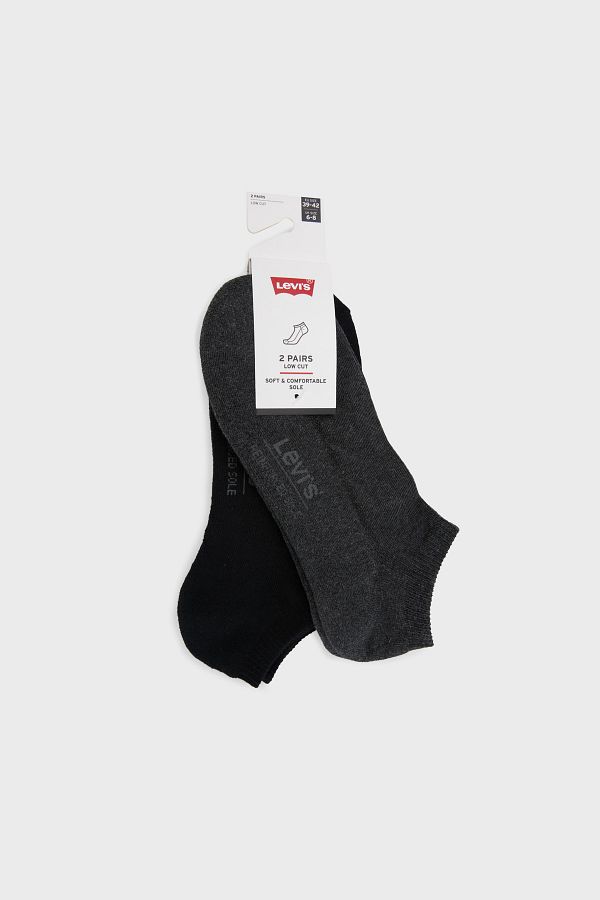 Levi's-Cotton Stretch 2 Pack Socks Men's Socks 37157 1