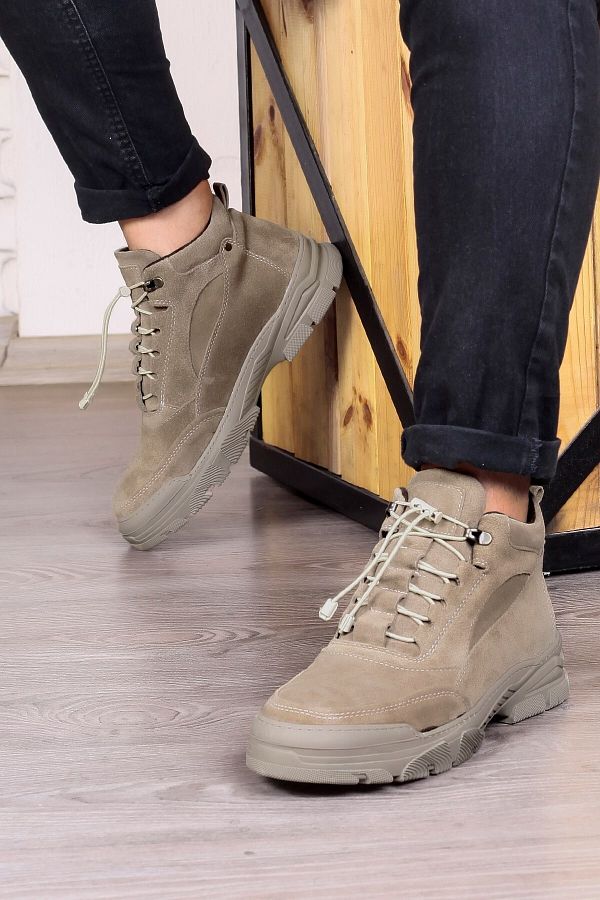 Suede bootie sneakers online