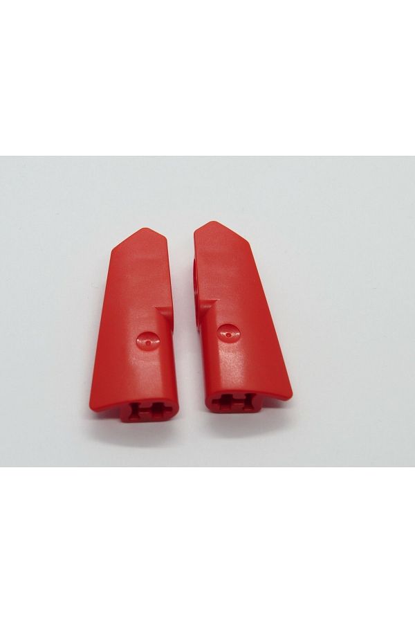 LEGO Original Accessory Custom Technic Small Thin Panel Red Right and Left 2 Pieces to Send