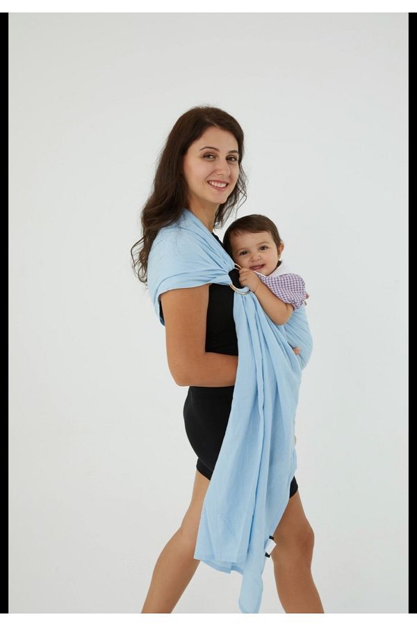 Baby D Ring Sling Blue Carrycot Kangaroo Trendyol