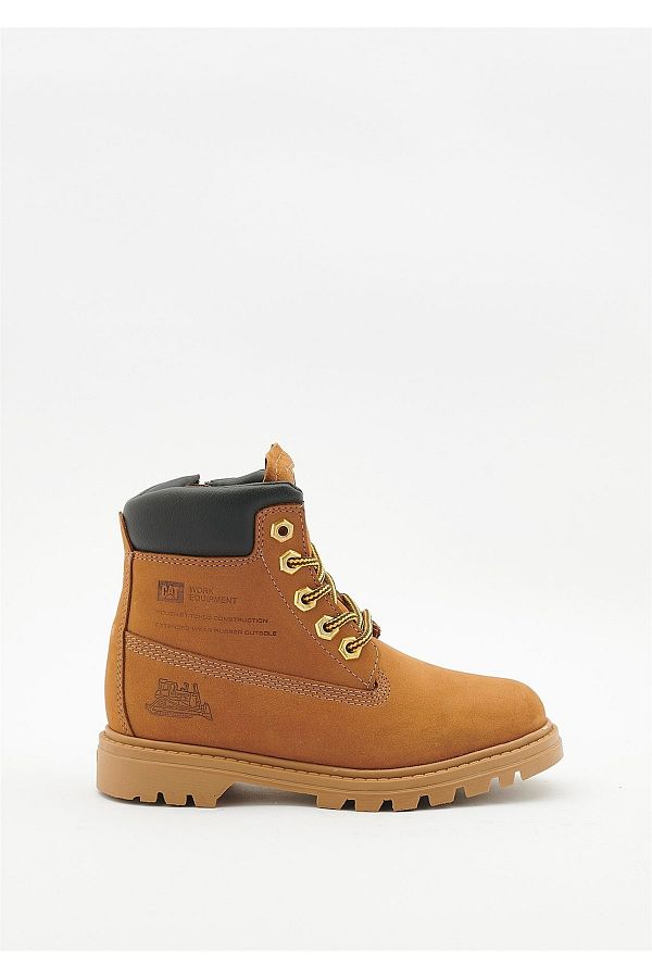 Caterpillar Bruiser 2.0 Kids Cinnamon Nubuck Boots Trendyol