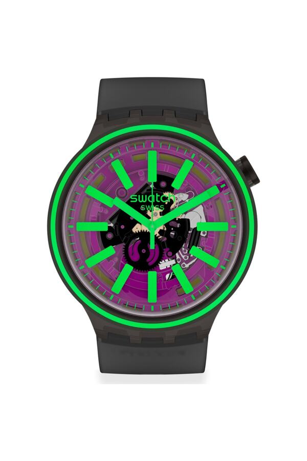 Swatch-Big Bold Pink Taste Unisex Wristwatch So27b113 1