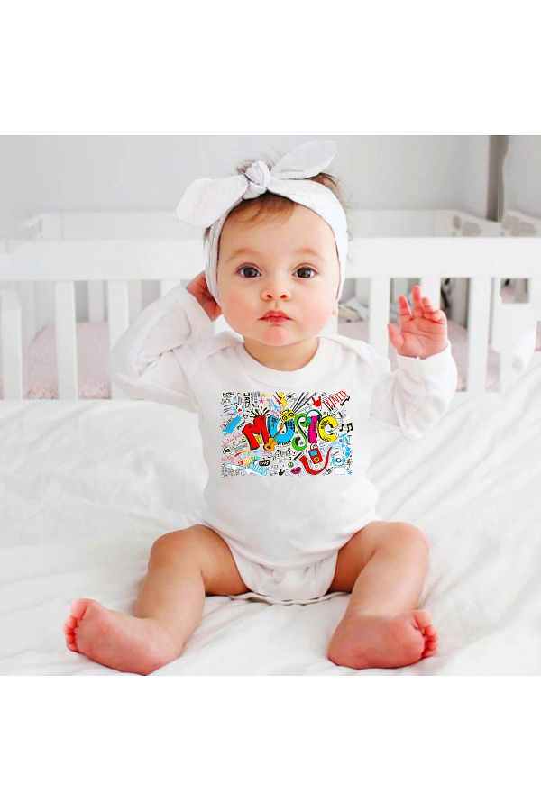 Coloured long sleeve baby vests top