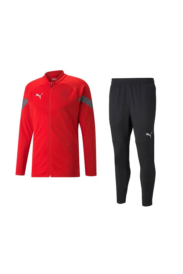 Puma Teamfinal Training Tracksuit Set657378 Red Black Trendyol
