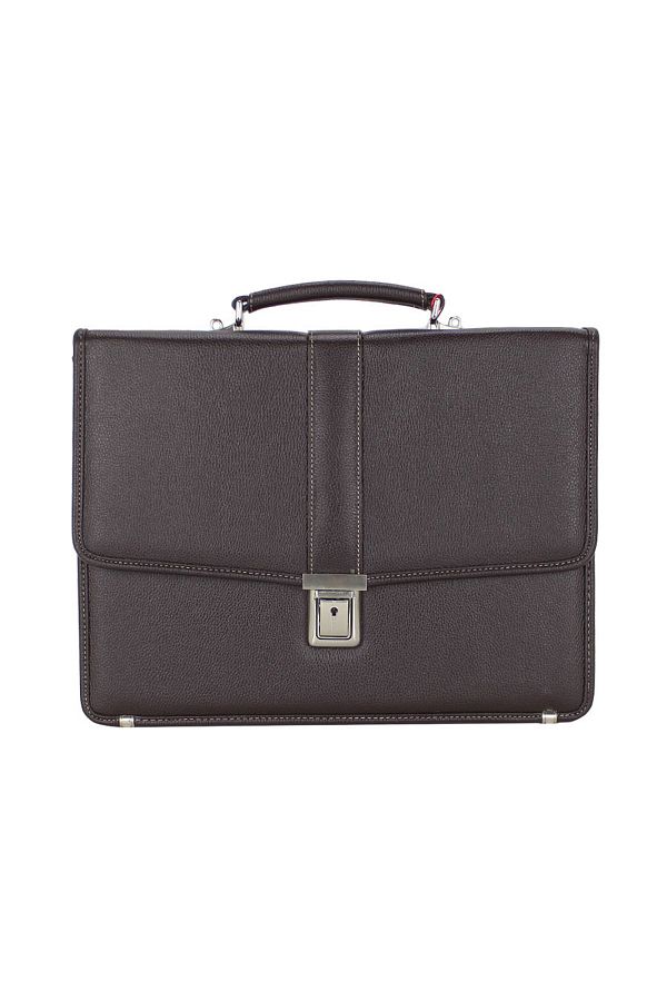 Case Club-Medium Size Briefcase A4 Paper Compatible Lock Mechanism With Shoulder Strap 1