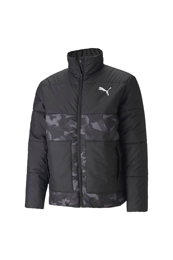 Ess padded jacket puma black top