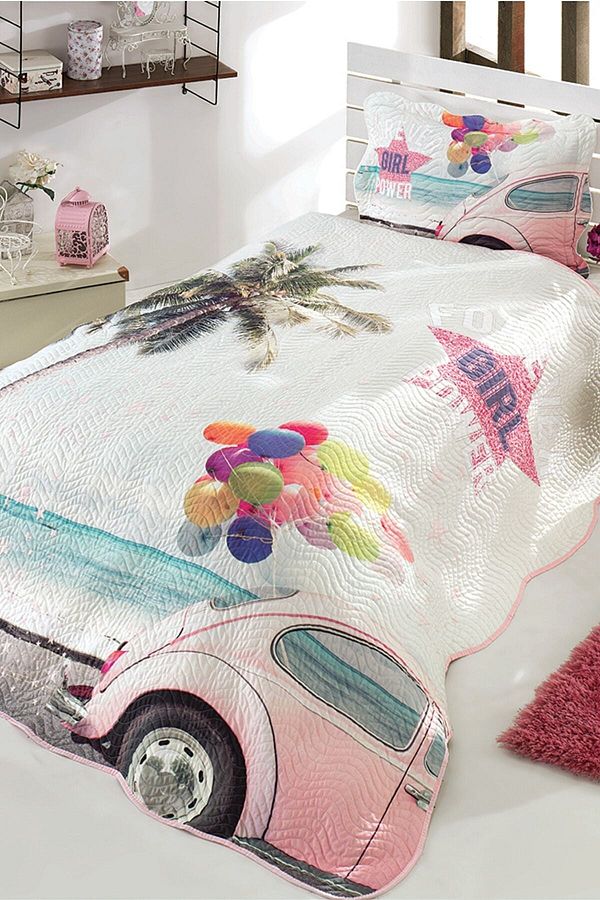 Örtüm-Enjoy Single Quilted Bedspread 1