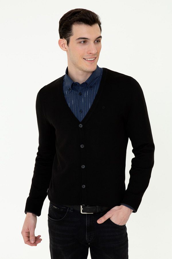 Pierre cardin cardigan mens top