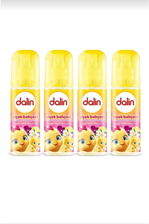 Dalin Kolanya Çiçek Bahçesi 4 Lü 150 Ml