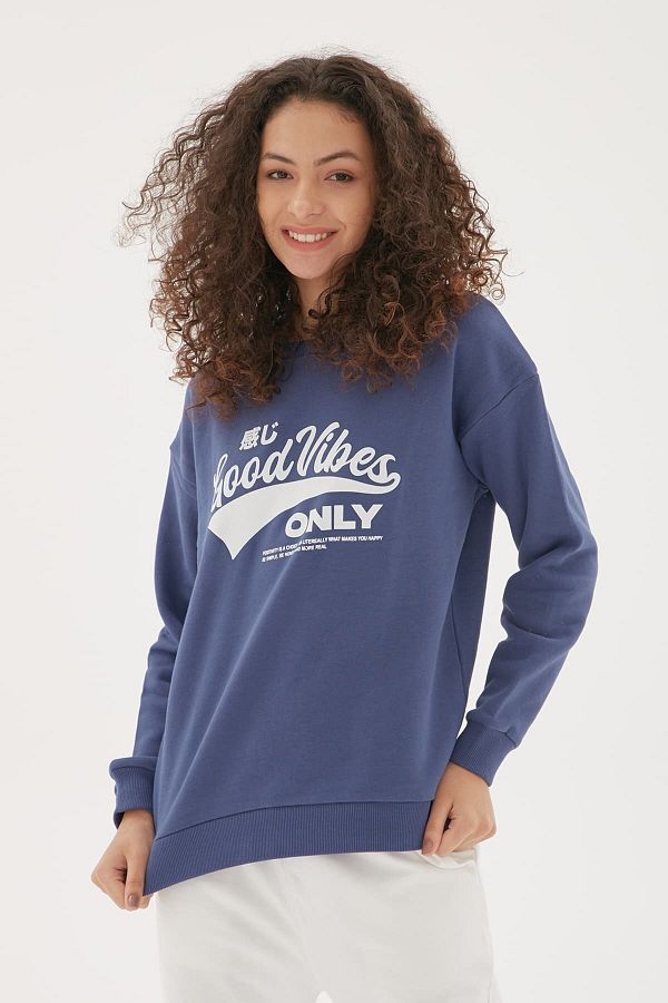 Fashion Friends Women s Printed Sweatshirt Trendyol