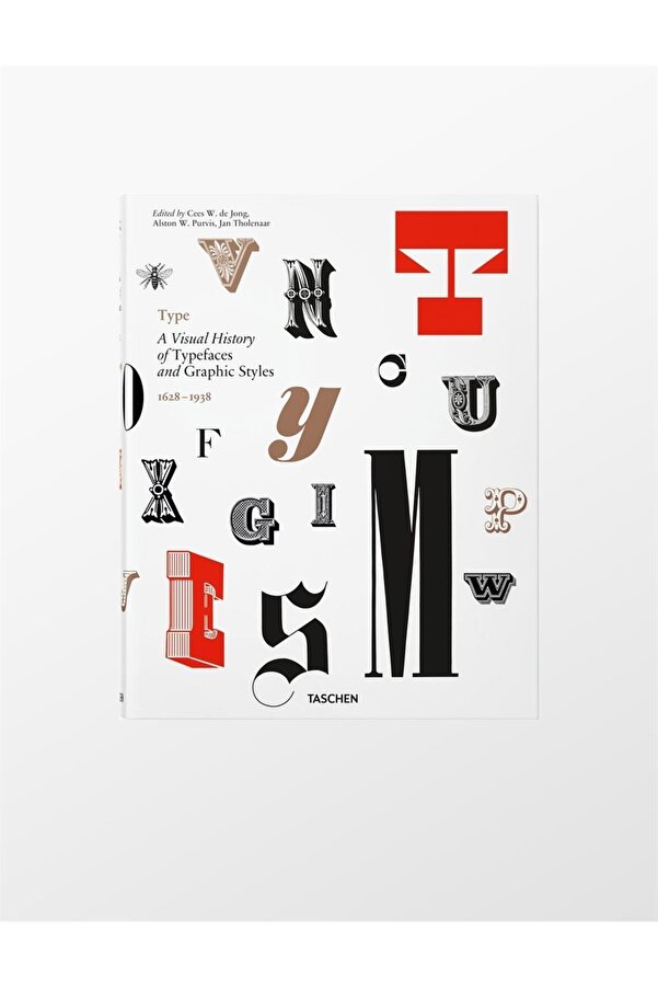 Type: A Visual History of Typefaces 2冊組｜洋書