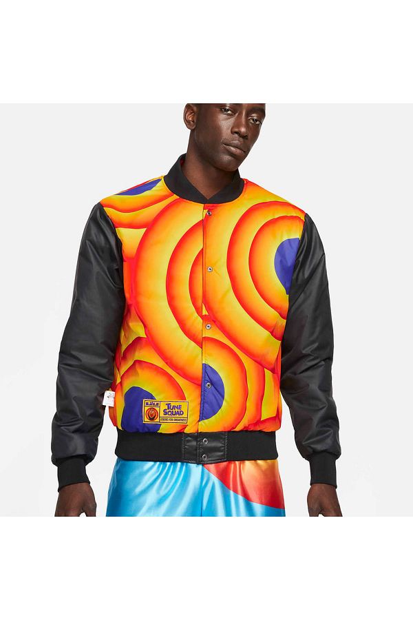 Nike Lebron X Space Jam Varsity Jacket Reversible Trendyol